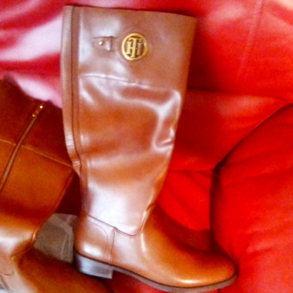 Calf high boots